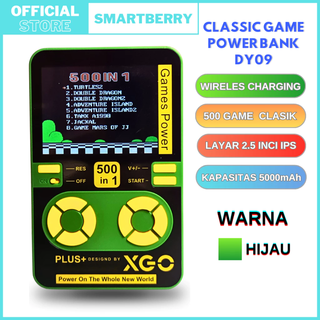 DY09 Game boy Powerbank Magsafe Fast